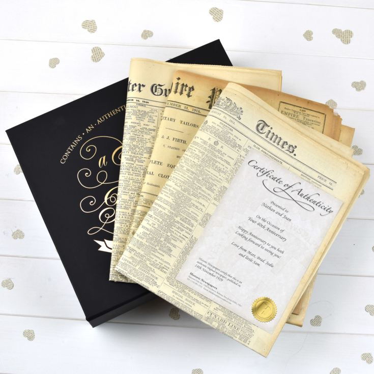 Silver Wedding Anniversary Presentation Folder product image