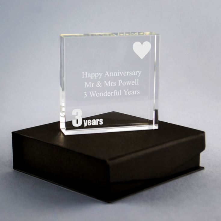 3rd (Leather) Anniversary Keepsake product image