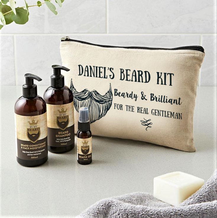 Personalised Beardy & Brilliant Beard Kit product image