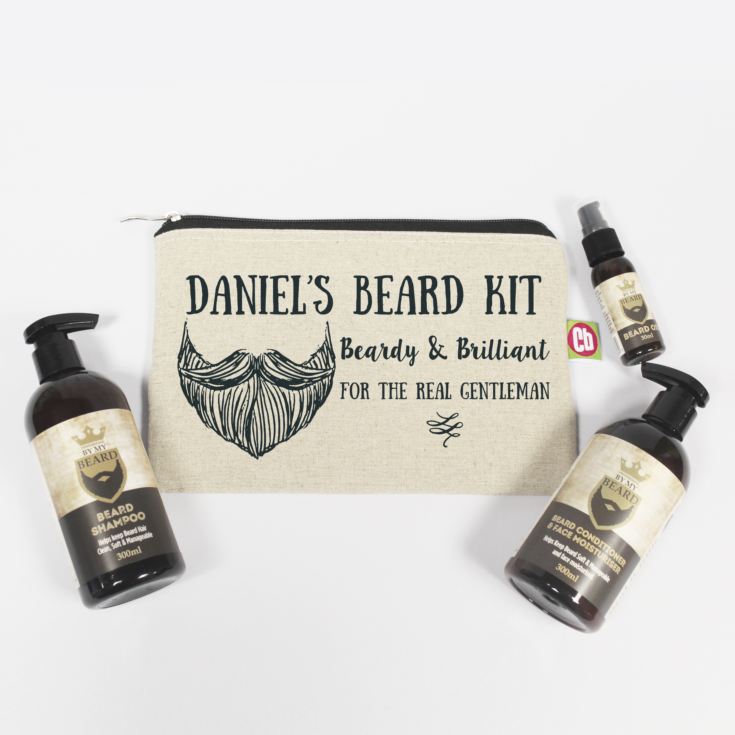 Personalised Beardy & Brilliant Beard Kit product image