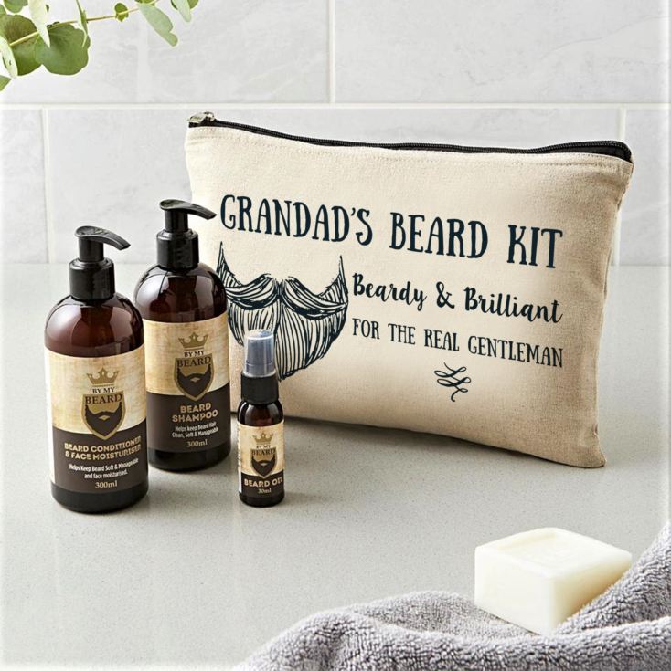 Personalised Beardy & Brilliant Beard Kit product image