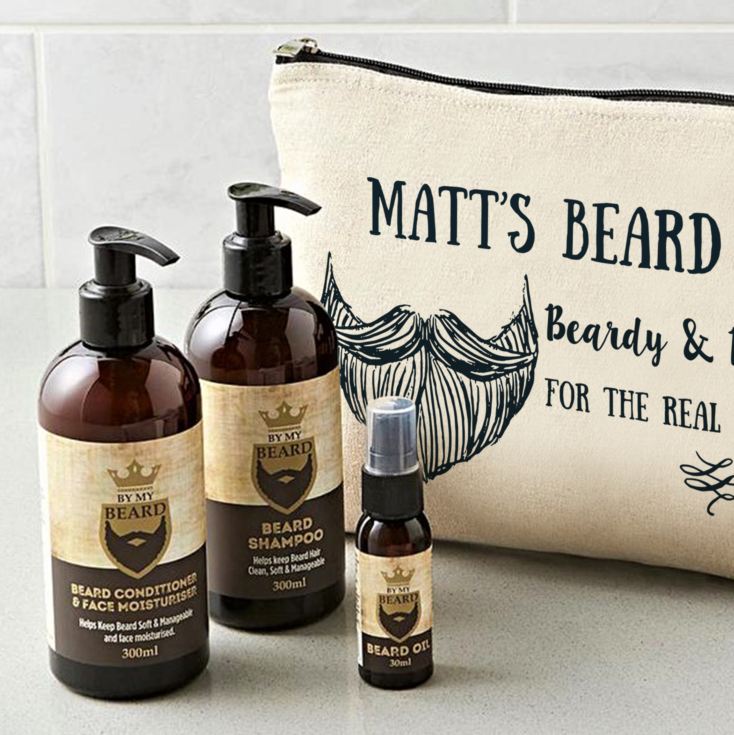 Personalised Beardy & Brilliant Beard Kit product image