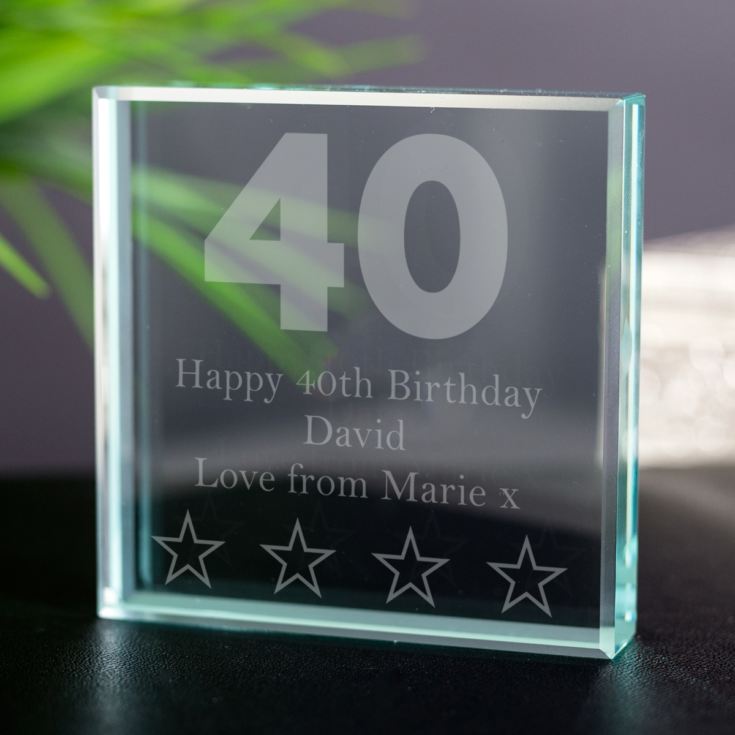 40th Birthday Keepsake product image