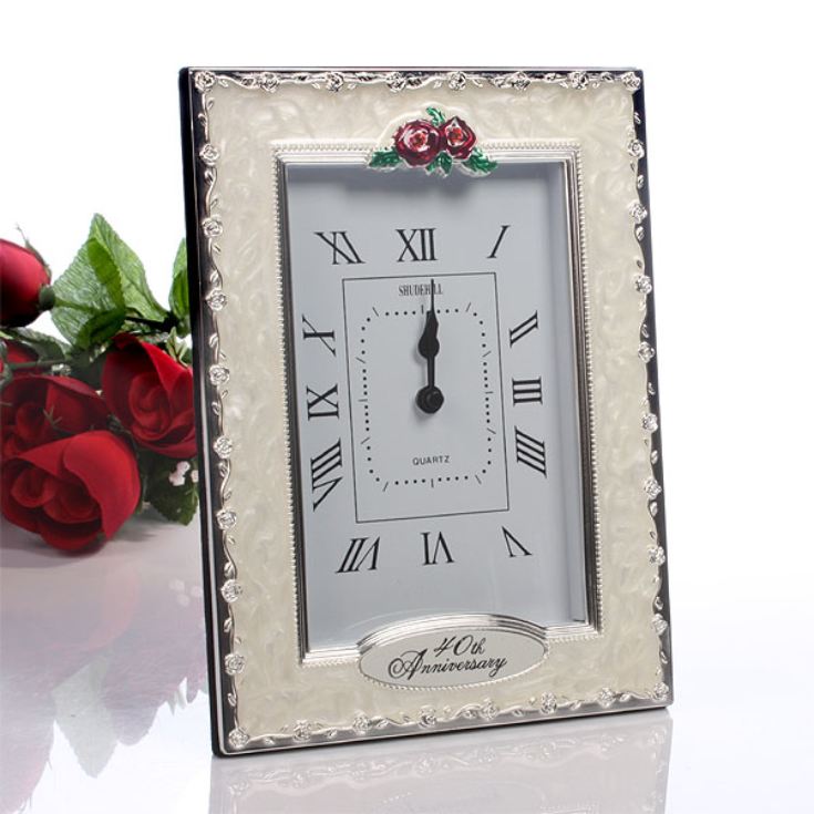 40th Anniversary Clock product image