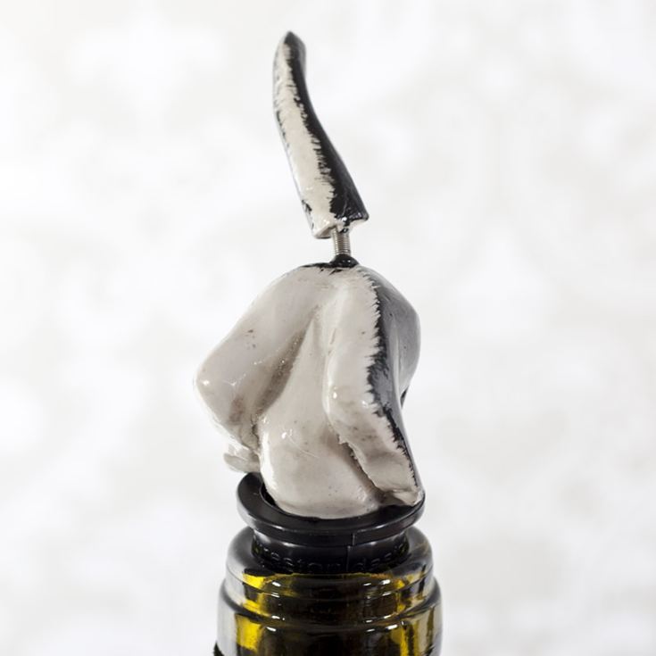 Wobbly Dog Wine Bottle Stopper The Gift Experience