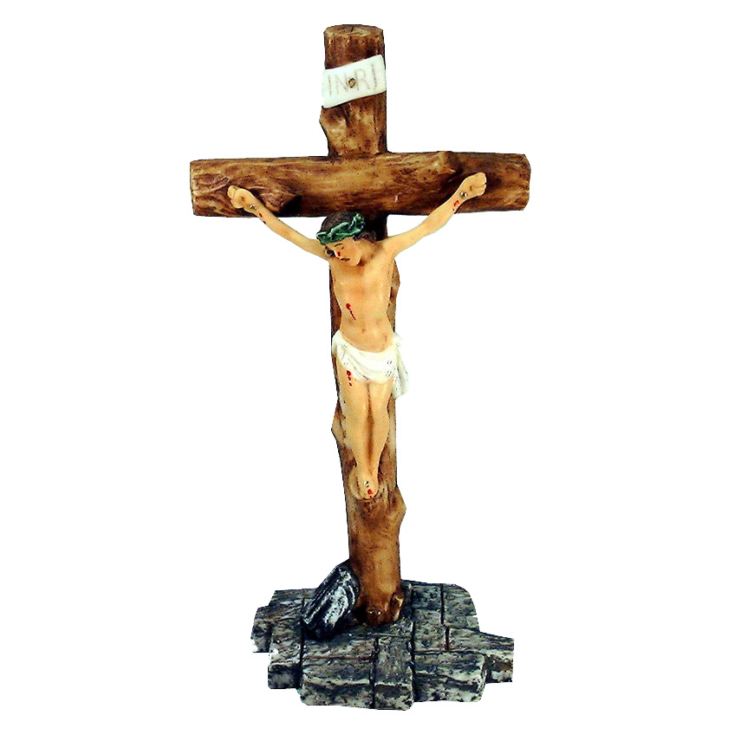 Jesus on Small Cross Standing on Base product image