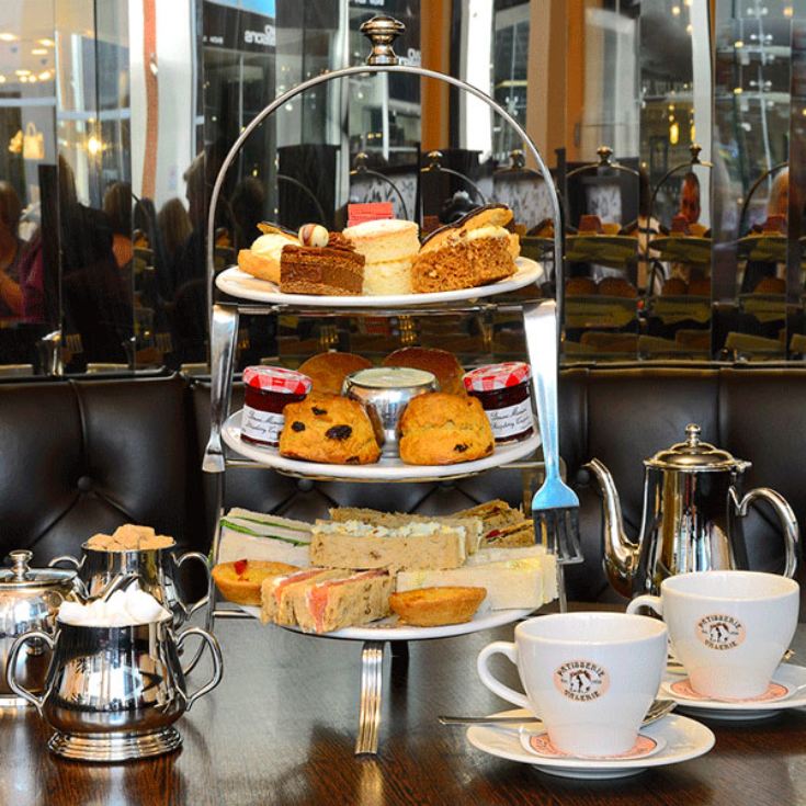 Afternoon Tea for Two at Patisserie Valerie with £10 Cake Gift Voucher product image