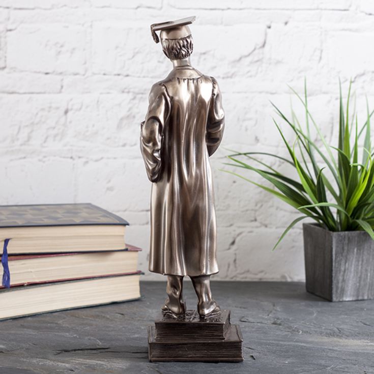 Male Bronze Graduation Figurine product image