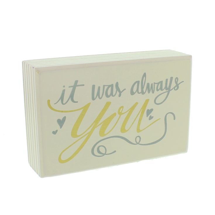 It was Always You Plaque product image