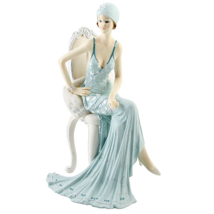 Juliana "Broadway Belles" Sitting on Chair - Teal *(8/12)* product image