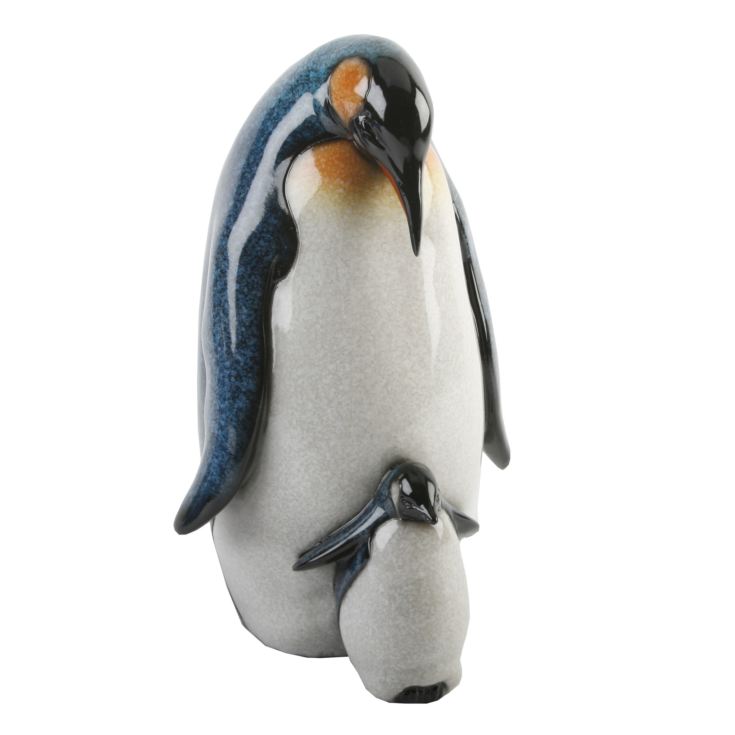 Naturecraft Polished Stone Effect - 2 Penguins 30cm product image