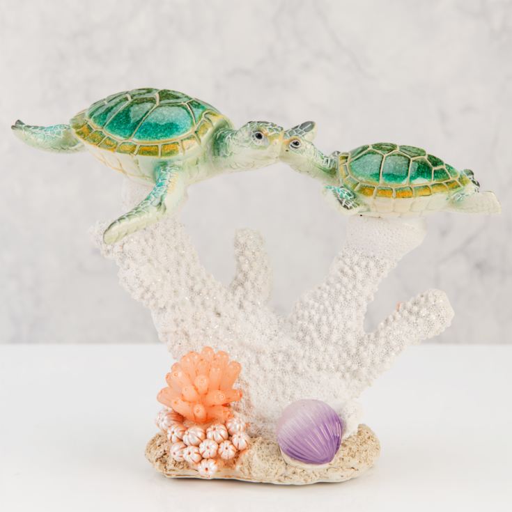 Naturecraft Collection Resin Figurine - 2 Turtles Swimming product image