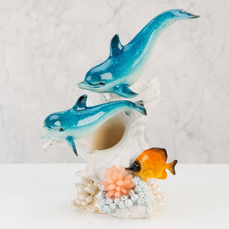 Naturecraft Collection Resin Figurine 2 Dolphins product image