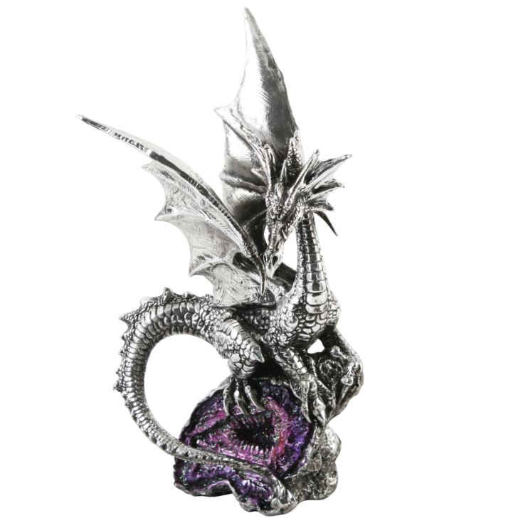 Juliana Mystic Legends Standing Dragon Purple Crystals  20cm product image