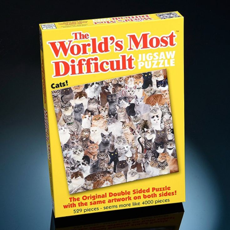 World's Most Difficult Jigsaw Puzzle - Cats product image