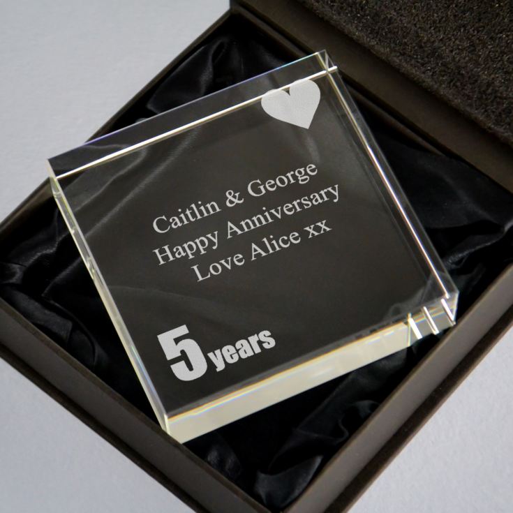 5th (Wood) Anniversary Keepsake product image