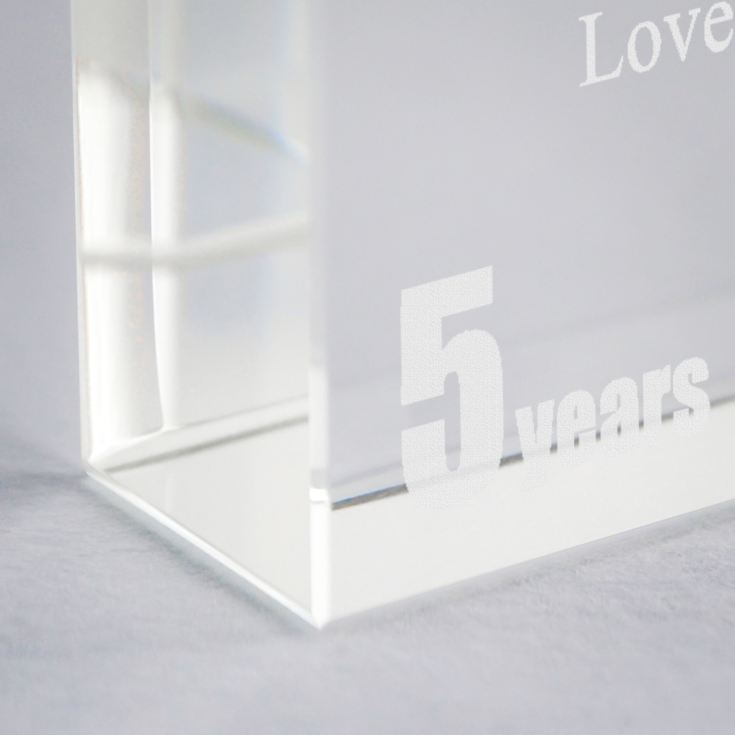 5th (Wood) Anniversary Keepsake product image