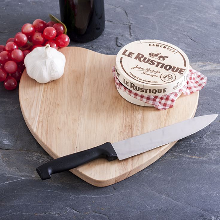 Personalised Heart Chopping Board product image