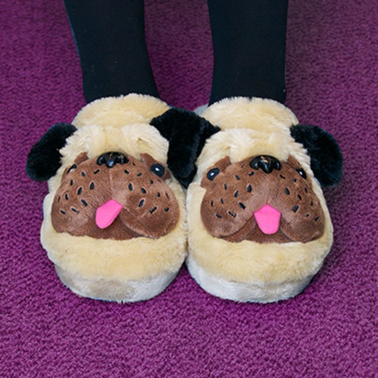 pug slippers uk