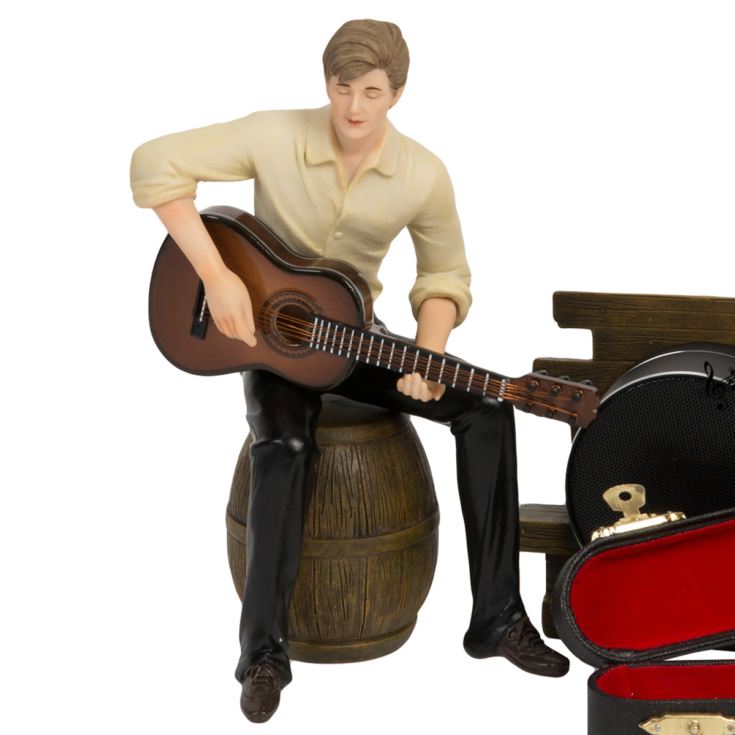 Musicology Bluetooth Speaker Man Playing Guitar 20.5cm product image