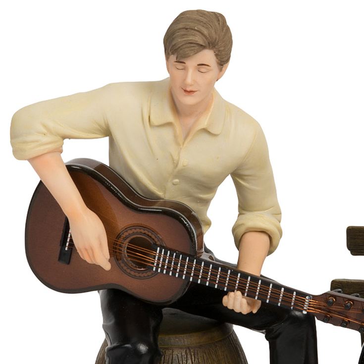 Musicology Bluetooth Speaker Man Playing Guitar 20.5cm product image