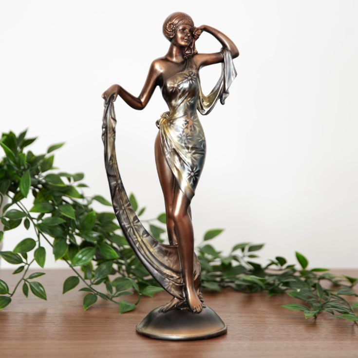 Silhouette Collection Lady Figurine Bronze & Silver 32cm product image