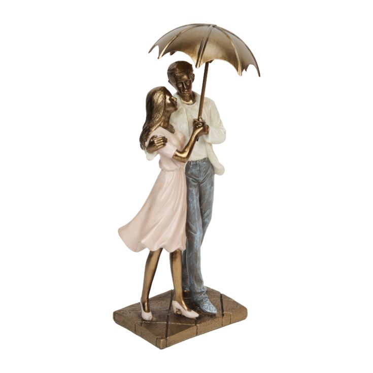 Rainy Day Collection Resin Figurine - Couple Standing 24.5cm product image