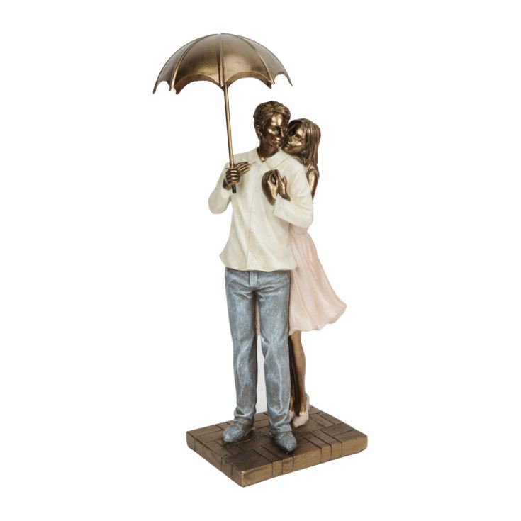 Rainy Day Collection Resin Figurine - Couple Standing 25.5cm product image