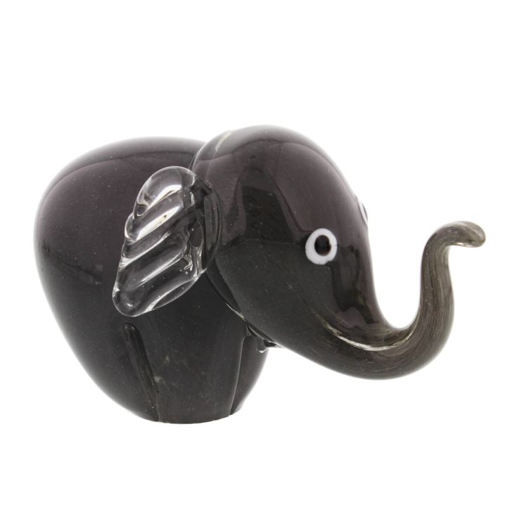 Objets d'art Glass Figurine - Elephant Grey *(16/12) product image