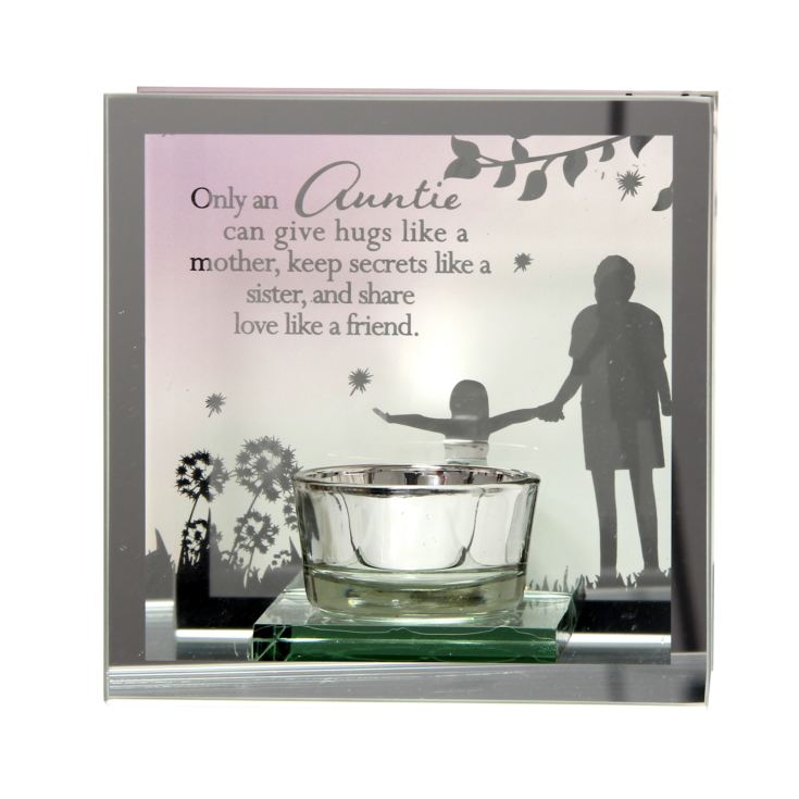 Reflections Of The Heart Mirror Tealight Holder - Auntie product image