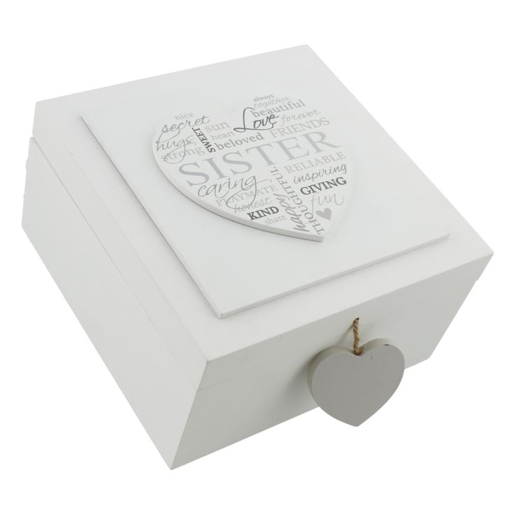 Heartfelt Moments Square Sisters Keepsake Box product image