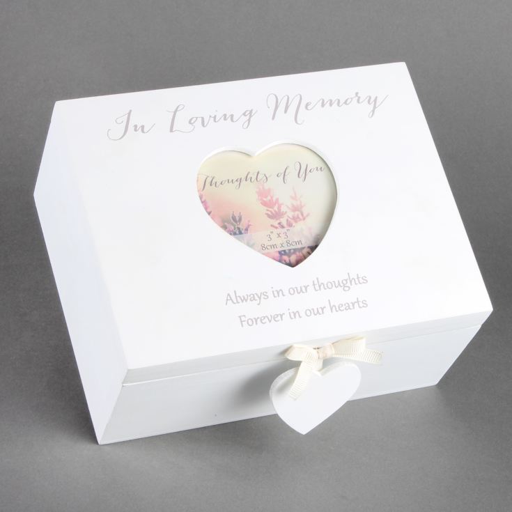 Thoughts Of You In Loving Memory Keepsake Box product image