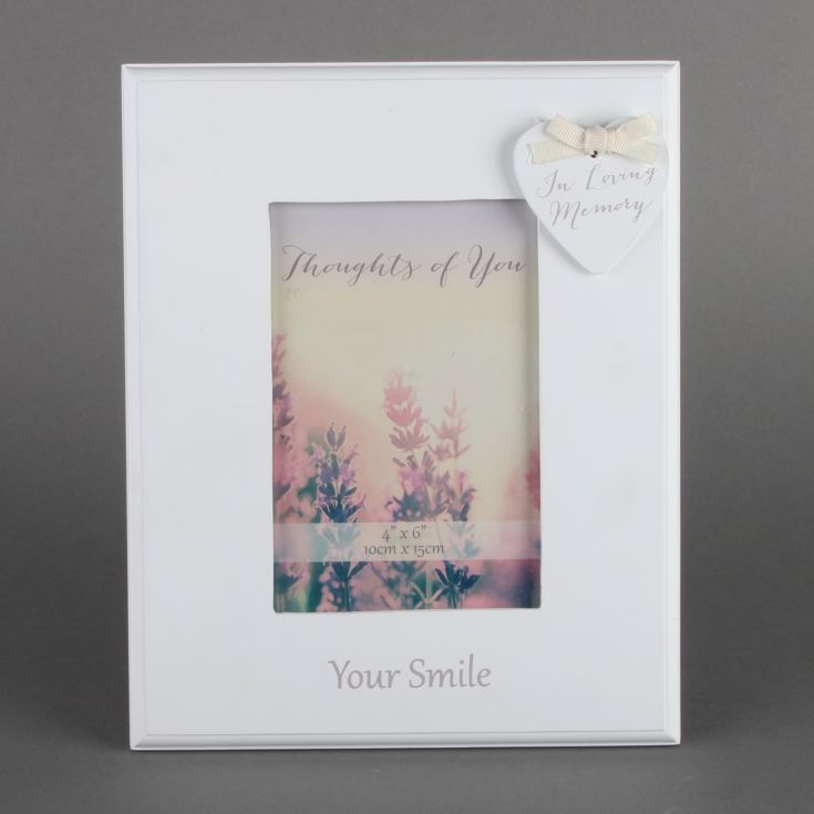 Thoughts Of You Photo Frame 4" x 6" - Your Smile product image