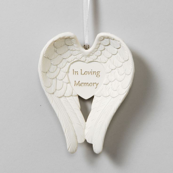 Thoughts Of You Angel Wings - In Loving Memory product image