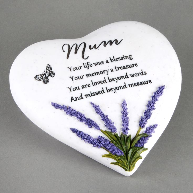 In Loving Memory Thoughts Of You Heart Stone - Mum product image