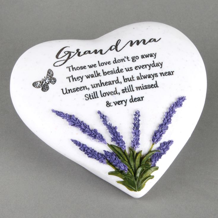 In Loving Memory Thoughts Of You Heart Stone - Grandma product image