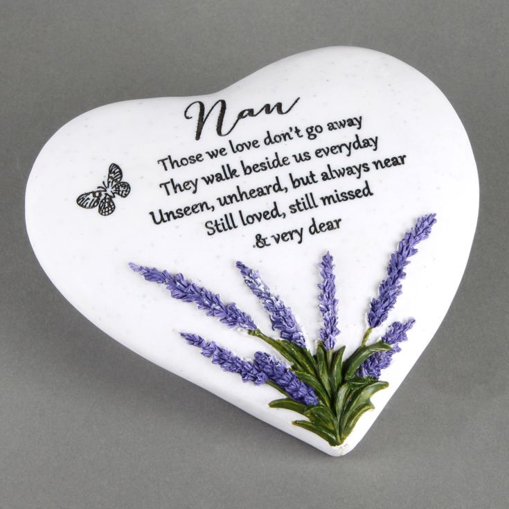 Thoughts Of You Heart Stone / Lavender - Nan product image