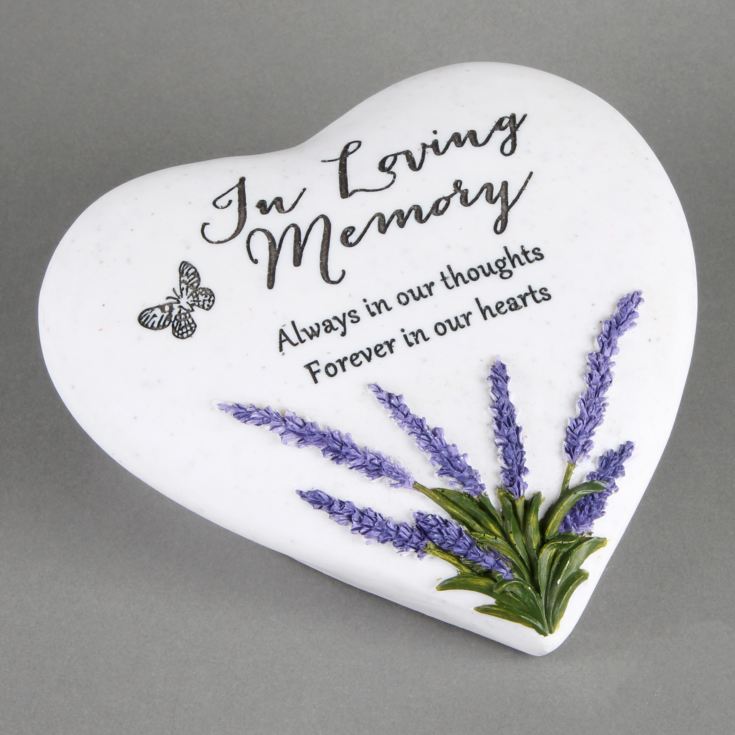 In Loving Memory Thoughts Of You Heart Stone product image