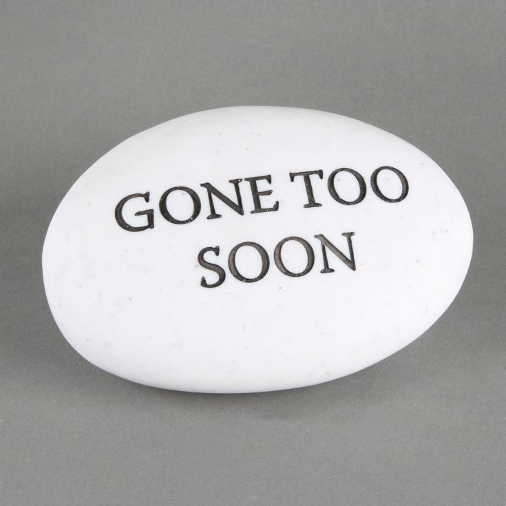 Thoughts Of You 'Gone Too Soon' Memorial Pebble product image