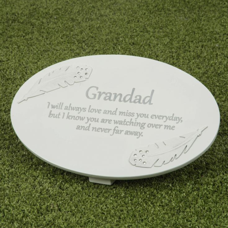 Thoughts of You Resin Memorial Plaque - Grandad product image