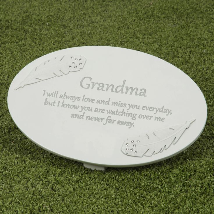 Thoughts of You Resin Memorial Plaque - Grandma product image