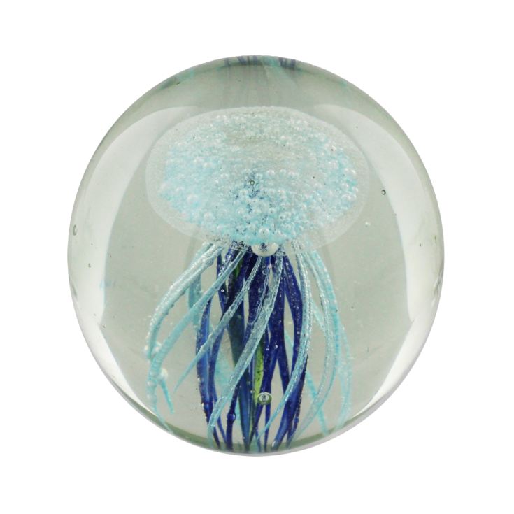 Objets d'art Glass Paper Weight - Jelly Fish product image