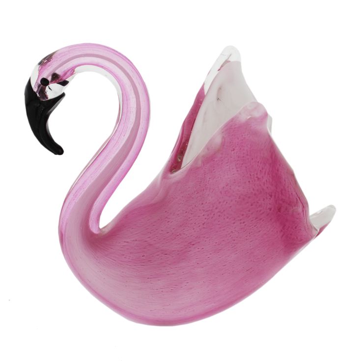 Objets d'art Glass Figurine - Flamingo product image