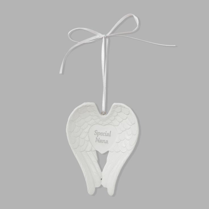 Thoughts of You Hanging Resin Wings Plaque - Nana product image