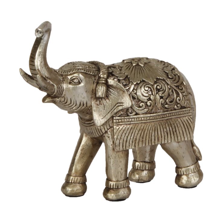 Natural World Collection Elephant Figurine Trunk Up product image