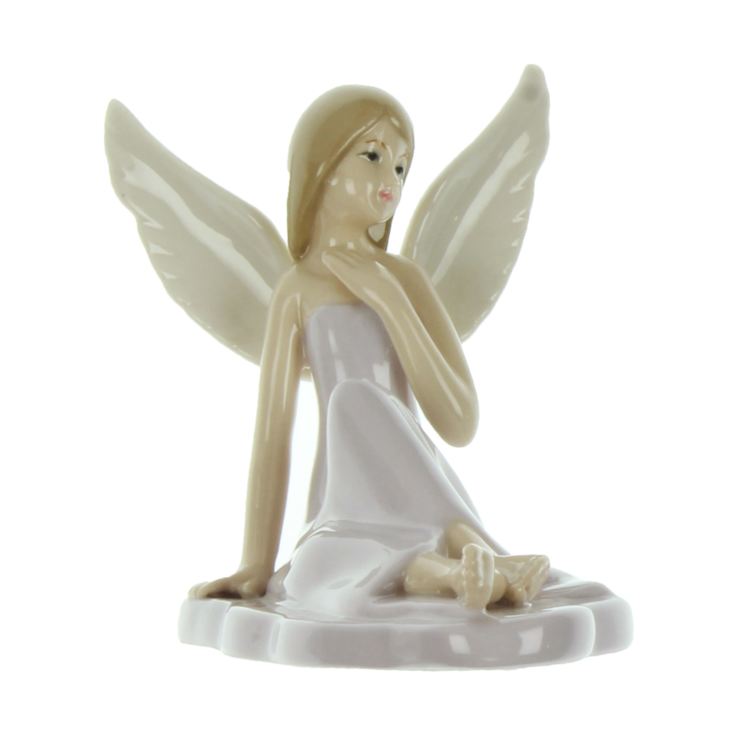 Enchanted Fairy in Grey Dress Figurine 11cm product image