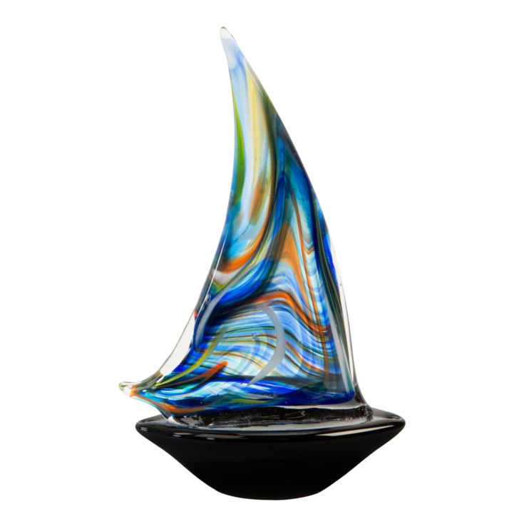 Objets d'art Glass Figurine - Sailing Boat product image