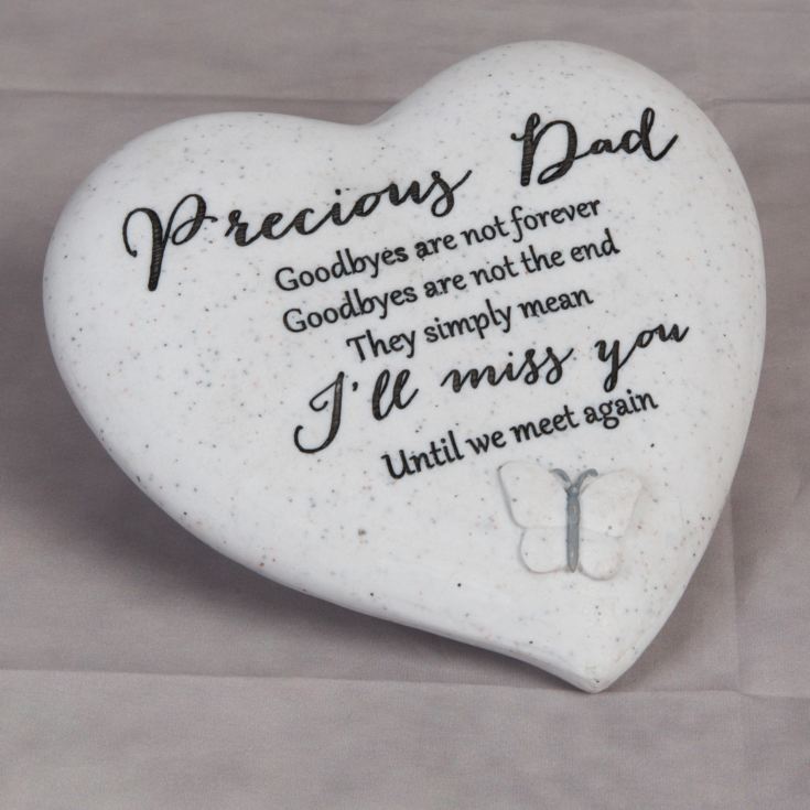 Thoughts Of You Graveside Heart - Dad product image