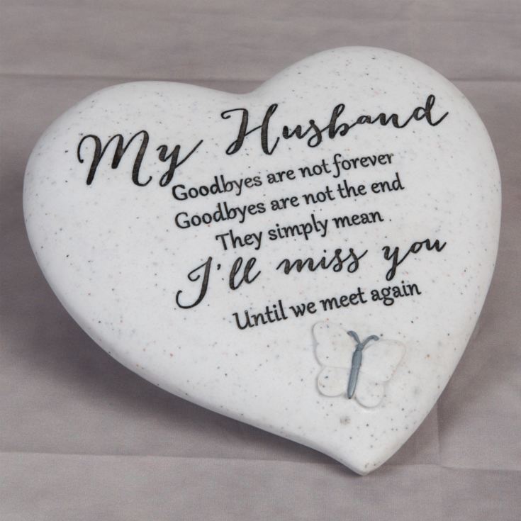 Thoughts Of You Graveside Heart - Husband product image