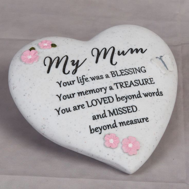 Thoughts Of You Graveside Heart - Mum product image